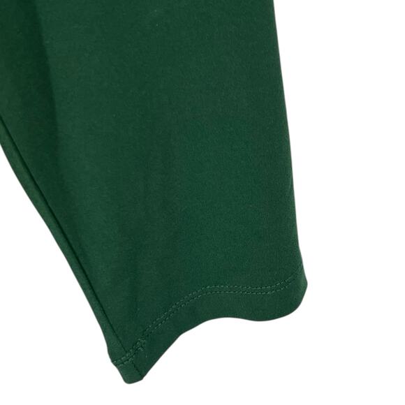 Susan Graver Emerald Green Liquid Knit Tunic Top A Line Turtleneck Size M NWOT - Picture 6 of 8